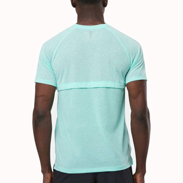 Custom Logo Running Shirt Compression Slim Fit T-Shirt Men Gym Clothing Summer Fashion Quick Dry Bodybuilding Fitness Tops Tees