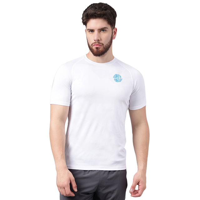 Custom Logo Running Shirt Compression Slim Fit T-Shirt Men Gym Clothing Summer Fashion Quick Dry Bodybuilding Fitness Tops Tees