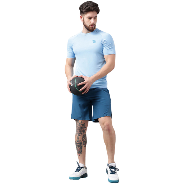 Custom Logo Running Shirt Compression Slim Fit T-Shirt Men Gym Clothing Summer Fashion Quick Dry Bodybuilding Fitness Tops Tees