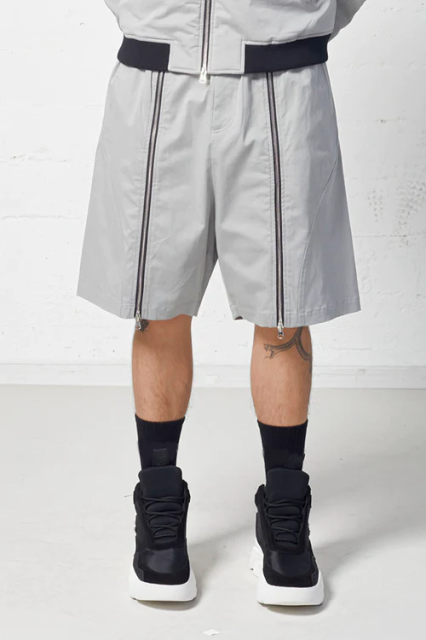 2023 Streetwear Men Custom Design Logo Blank Nylon Shorts Hip Hop Zipper Patchwork Cargo Shorts For Men Plus Size Men'S Shorts