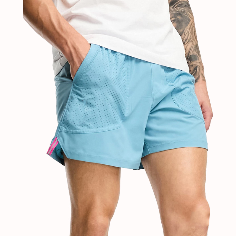 Men Mesh Shorts Quick Dry Double-Sided Wear Track Shorts Blank Custom Logo Sport Gym Shorts For Men