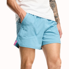 Men Mesh Shorts Quick Dry Double-Sided Wear Track Shorts Blank Custom Logo Sport Gym Shorts For Men