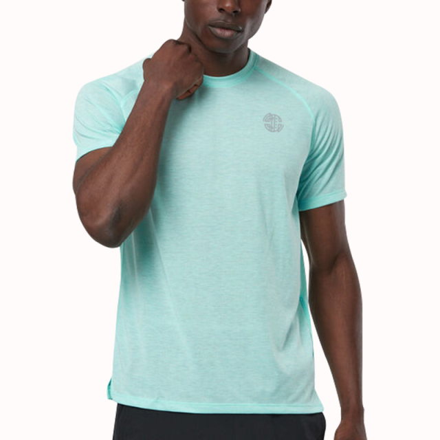 Custom Logo Running Shirt Compression Slim Fit T-Shirt Men Gym Clothing Summer Fashion Quick Dry Bodybuilding Fitness Tops Tees