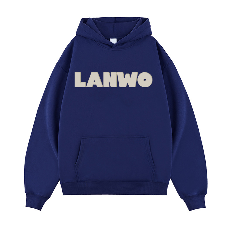 With Rhinestone Plain Raw Hem No Strings Hoodies Men Sweatshirt Pullover Hip Hop Tops Custom Puff Printing Unisex Cropped Hoodie