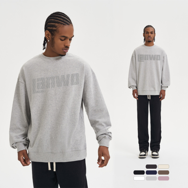 Unisex Streetwear Oversized T-shirt Screen Print Men 100% Cotton Rhinestone Graphic T Shirts