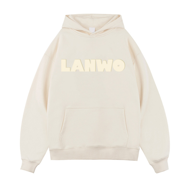 With Rhinestone Plain Raw Hem No Strings Hoodies Men Sweatshirt Pullover Hip Hop Tops Custom Puff Printing Unisex Cropped Hoodie