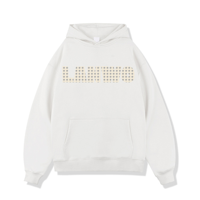 Custom High Quality Winter Streetwear Sweatshirts With Embroidered Rhinestones Hoodie Printing Sweatshirts Men'S Spider Hoodie