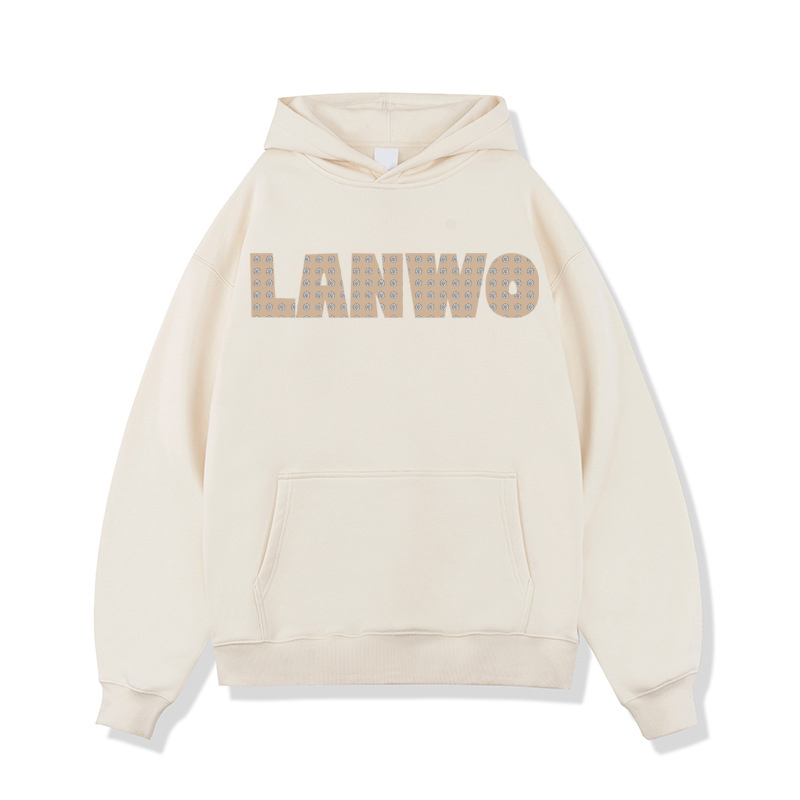 Custom High Quality Winter Streetwear Sweatshirts With Embroidered Rhinestones Hoodie Printing Sweatshirts Men'S Spider Hoodie