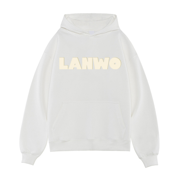 With Rhinestone Plain Raw Hem No Strings Hoodies Men Sweatshirt Pullover Hip Hop Tops Custom Puff Printing Unisex Cropped Hoodie