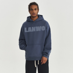 Custom High Quality Winter Streetwear Sweatshirts With Embroidered Rhinestones Hoodie Printing Sweatshirts Men'S Spider Hoodie