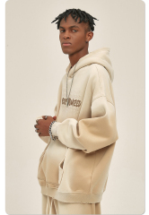 Vintage Washed High Quality Thick Cotton French Terry Drop Shoulders Oversized Boxy Fit Pullover Hoodies