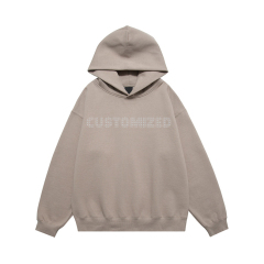 Custom Black Logo Long Sleeve Heavyweight Bling Strings Unisex Oversize Sweatshirt Sport Coat Pullover Rhinestone Hoodie