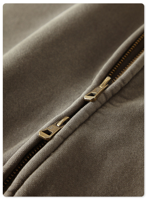 Men's Genuine Leather Jacket French 1.8mm Thick Sheepskin High-grade Embroidery