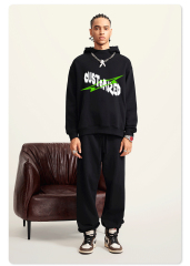 Custom Streetwear Fleece Hoodies High Weight Pullover Hoodie Men