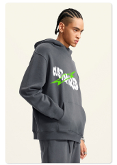 Custom Streetwear Fleece Hoodies High Weight Pullover Hoodie Men