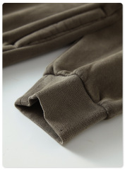 Men's Genuine Leather Jacket French 1.8mm Thick Sheepskin High-grade Embroidery