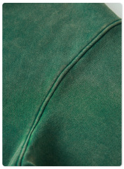 Custom Streetwear Boxy Blank White Fox Hoodie No Strings 100% Cotton High Quality French Terry 450gsm Hoodie Heren