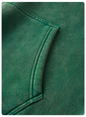 Custom Streetwear Boxy Blank White Fox Hoodie No Strings 100% Cotton High Quality French Terry 450gsm Hoodie Heren