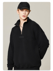 Custom Cotton Zip Up Hoodie Sustainable Eco Friendly Zipper Hoodies Long Sleeve Zipper Hoodies Men