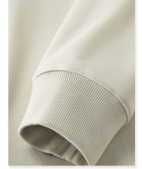 2024 Oversize Hip Hop Boxy Fit Blank Sweatshirts Crew Neck Heavy Cotton Polyester Crewneck Custom Sweatshirt For Men