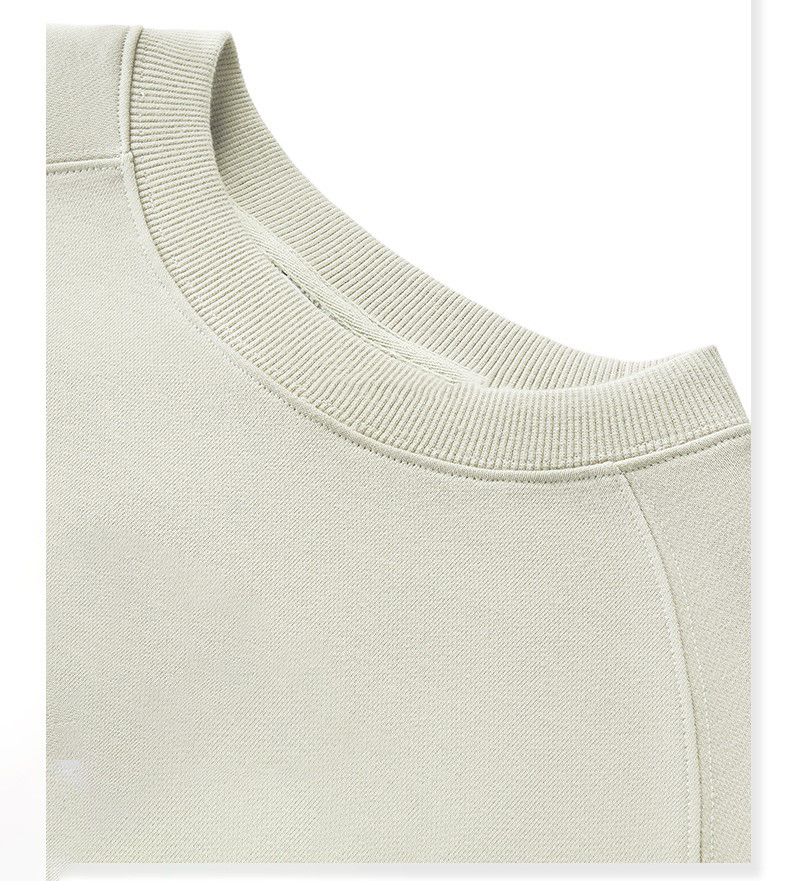 2024 Oversize Hip Hop Boxy Fit Blank Sweatshirts Crew Neck Heavy Cotton Polyester Crewneck Custom Sweatshirt For Men