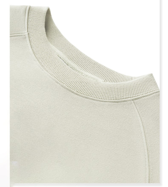 2024 Oversize Hip Hop Boxy Fit Blank Sweatshirts Crew Neck Heavy Cotton Polyester Crewneck Custom Sweatshirt For Men