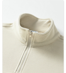 Custom Cotton Zip Up Hoodie Sustainable Eco Friendly Zipper Hoodies Long Sleeve Zipper Hoodies Men