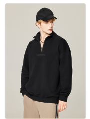 Custom Cotton Zip Up Hoodie Sustainable Eco Friendly Zipper Hoodies Long Sleeve Zipper Hoodies Men