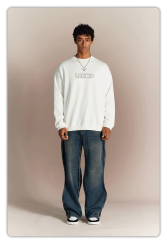 Top Quality Custom Men Hoodies Crew Neck Cotton/Polyester Men Sweatshirts