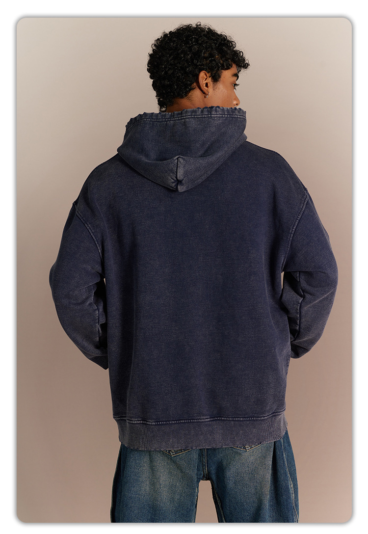 Custom Unisex Puff Print Cotton Polyester Streetwear Fleece Embroidered Mens Heavyweight High Quality 450 Gsm Essentials Hoodie