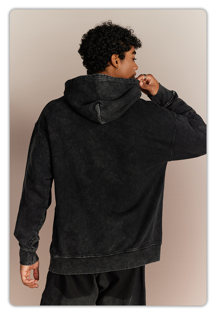 Custom Unisex Puff Print Cotton Polyester Streetwear Fleece Embroidered Mens Heavyweight High Quality 450 Gsm Essentials Hoodie
