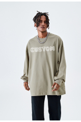 Wholesale Vintage Hoodie Custom Unisex Stone Wash Hoodie