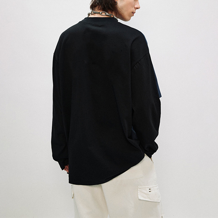 Custom New Style Pullover Loose High Quantity Dropped Shoulder 100% Cotton Hoodie