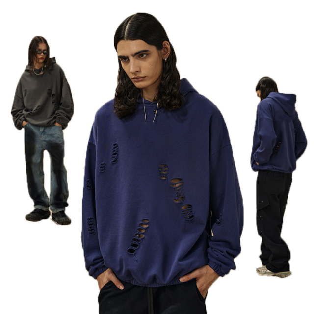 Wholesale street style hip hop patch crewneck black oversized t-shirt for men