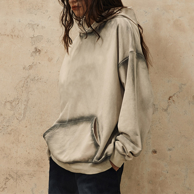 Winter Clothes Custom Embroidery Logo Blank Thick Hoodies Cotton Oversized Hoodie For Men