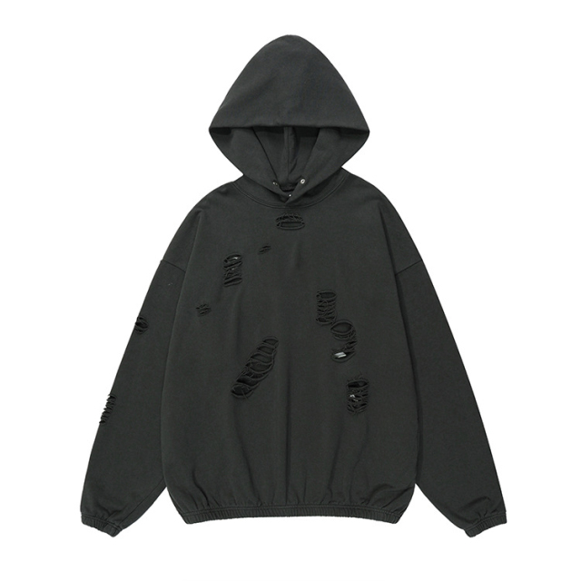 Wholesale street style hip hop patch crewneck black oversized t-shirt for men