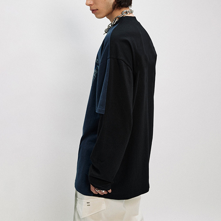 Custom New Style Pullover Loose High Quantity Dropped Shoulder 100% Cotton Hoodie