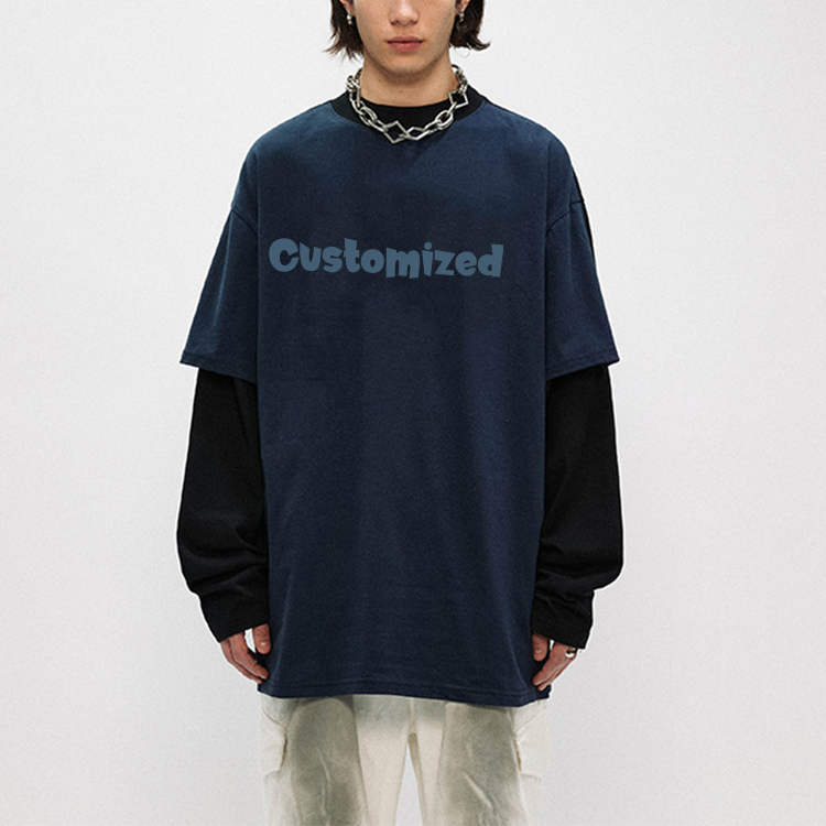 Custom New Style Pullover Loose High Quantity Dropped Shoulder 100% Cotton Hoodie