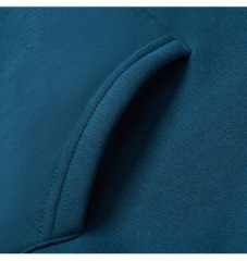 Hoodie Manufacturers Wholesale Custom Heavyweight Blank Men Orange Acid Wash Drop Shoulder Distressed 400gsm Hoodie