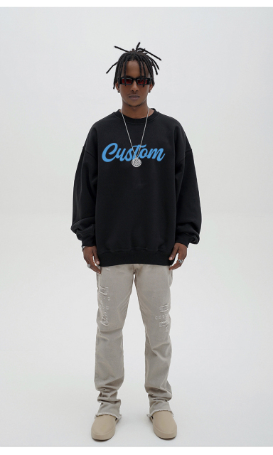 Streetwear Hip Hop Round Neck Sweatshirt Mens Pullover 3d Print Hoodie