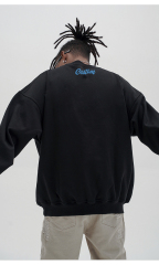 Streetwear Hip Hop Round Neck Sweatshirt Mens Pullover 3d Print Hoodie