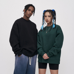 Plain Mens Sweatshirts Sweatshirt Unisex Cropped Vintage Men Drop Shoulder Acid Wash Hoodies