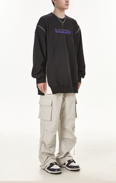 Custom Logo Cotton Wool Crew Neck Knitted Men'S Sweaters Pullover Oversized Character Pattern Knit Sweater Men