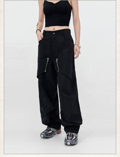 Custom Logo Print Multi Pocket Pullover Blank Plain Oversized Heavy Hoodies Cotton Vintage Acid Wash Distressed Men Hoodie