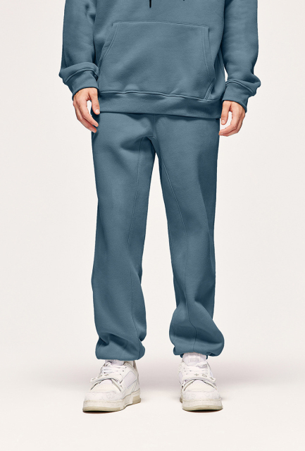 New Arrivals Hot Sales Custom 380g 100% Cotton Fleece Blank Sweatpants Vintage Sweatpants Men'S Pants & Trousers