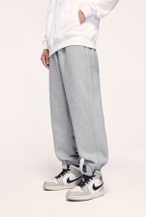 New Arrivals Hot Sales Custom 380g 100% Cotton Fleece Blank Sweatpants Vintage Sweatpants Men'S Pants & Trousers