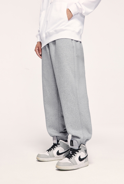 New Arrivals Hot Sales Custom 380g 100% Cotton Fleece Blank Sweatpants Vintage Sweatpants Men'S Pants & Trousers