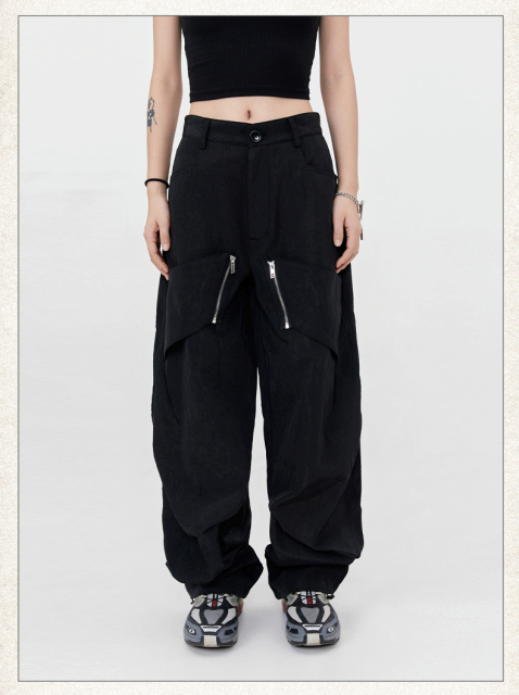 Custom Logo Print Multi Pocket Pullover Blank Plain Oversized Heavy Hoodies Cotton Vintage Acid Wash Distressed Men Hoodie