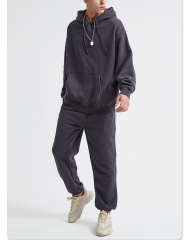 Manufacturer Custom Graphic Streetwear 400gsm Heavyweight Sun Faded Vintage Acid Wash Sweatpants