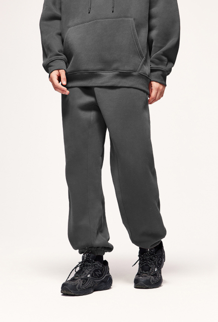 New Arrivals Hot Sales Custom 380g 100% Cotton Fleece Blank Sweatpants Vintage Sweatpants Men'S Pants & Trousers